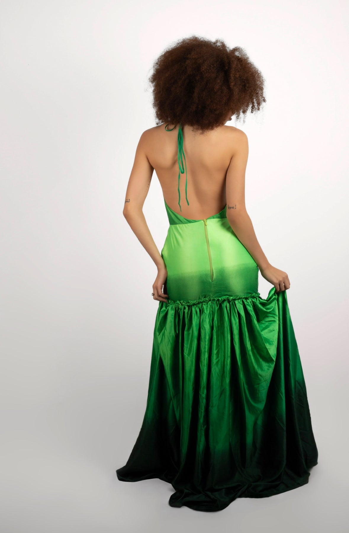 Vestido Amanecer - Verde