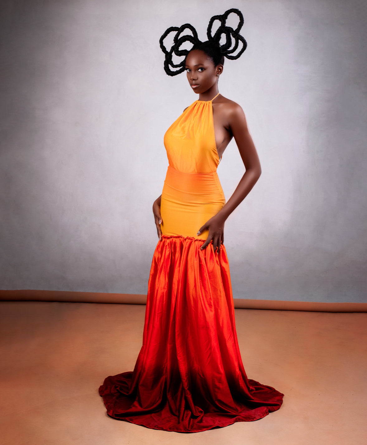 Vestido Amanecer - Amarillo