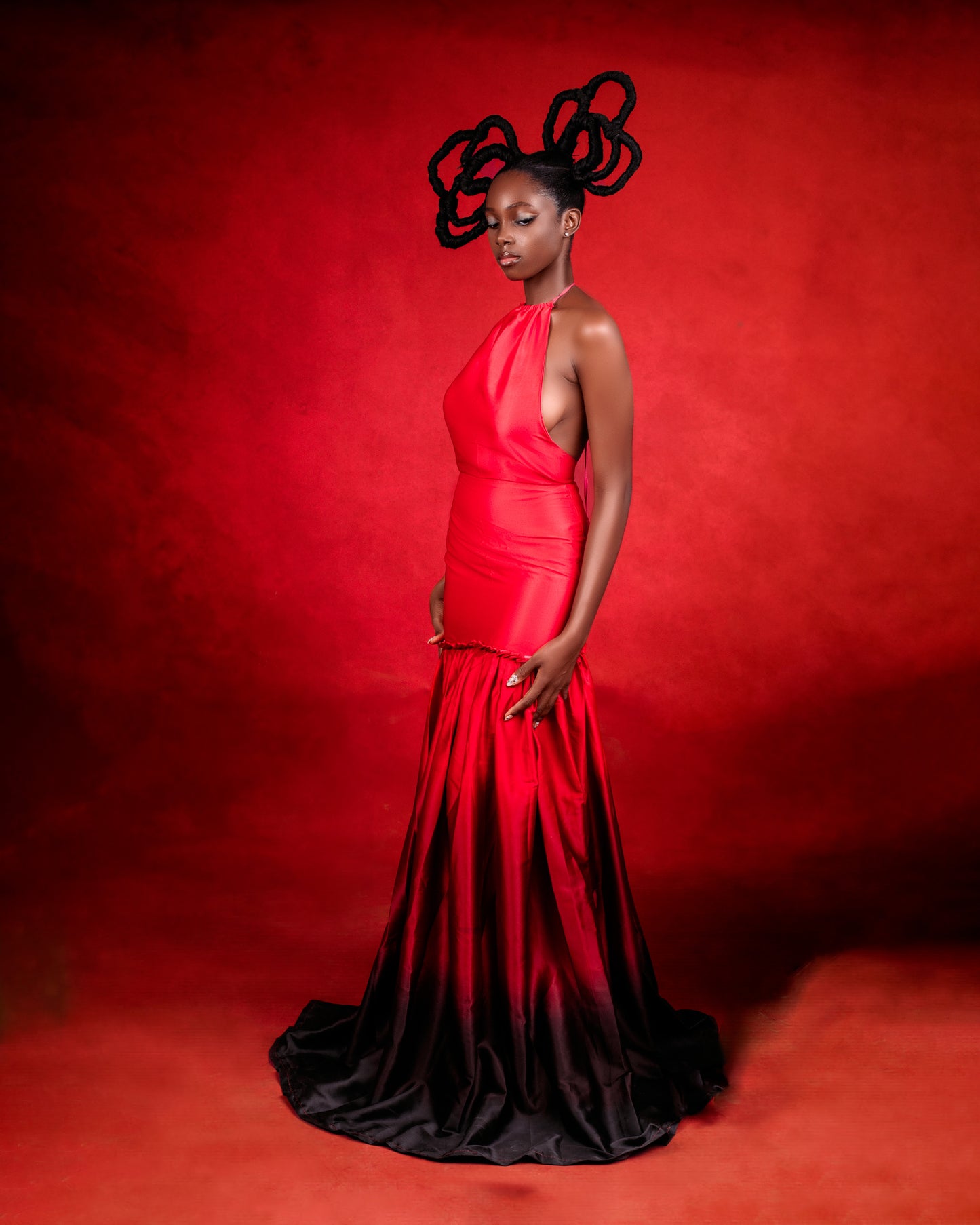 Vestido Amanecer - Rojo