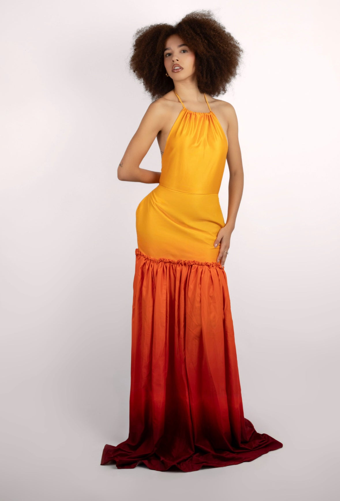 Vestido Amanecer - Amarillo