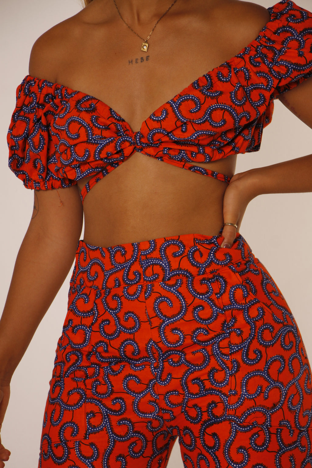 Conjunto Palazzo Adaeze - Coral