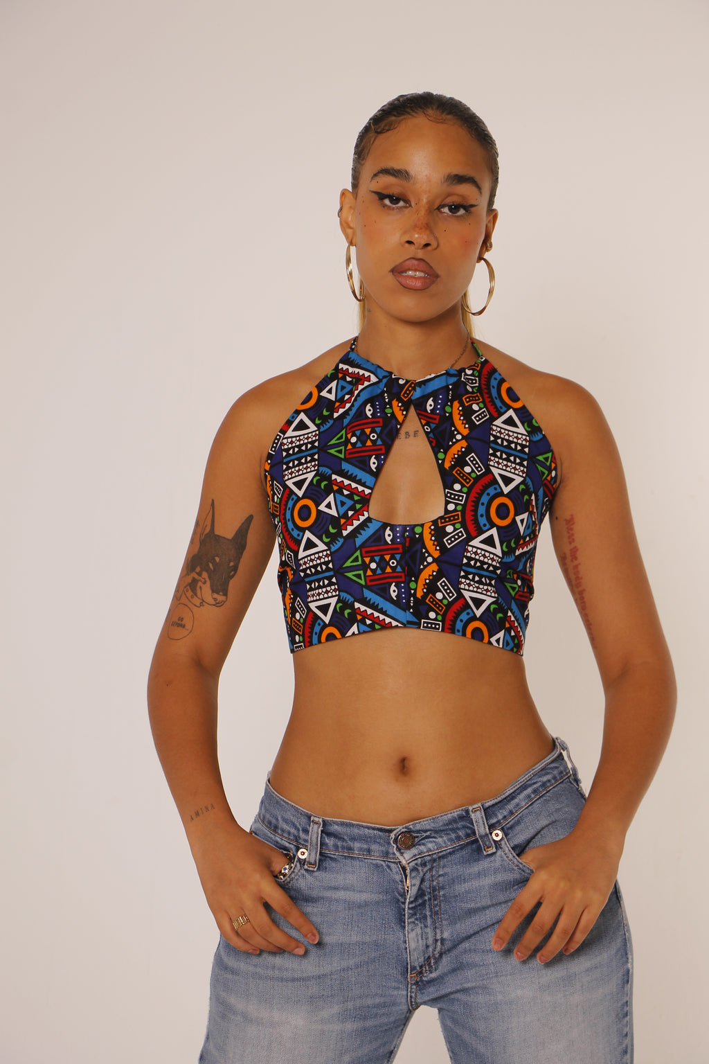 El Top Halter Azteca Riri