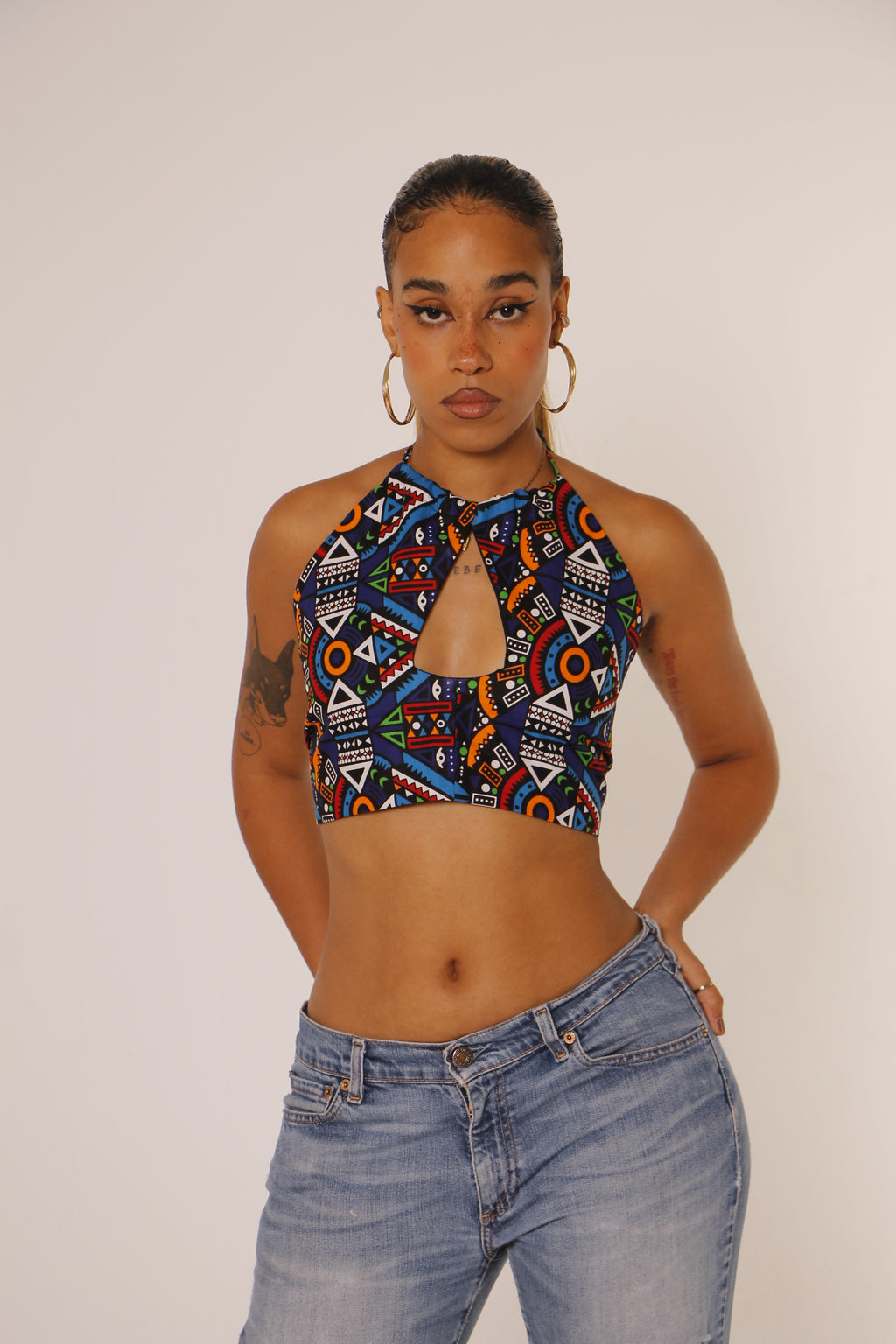 El Top Halter Azteca Riri