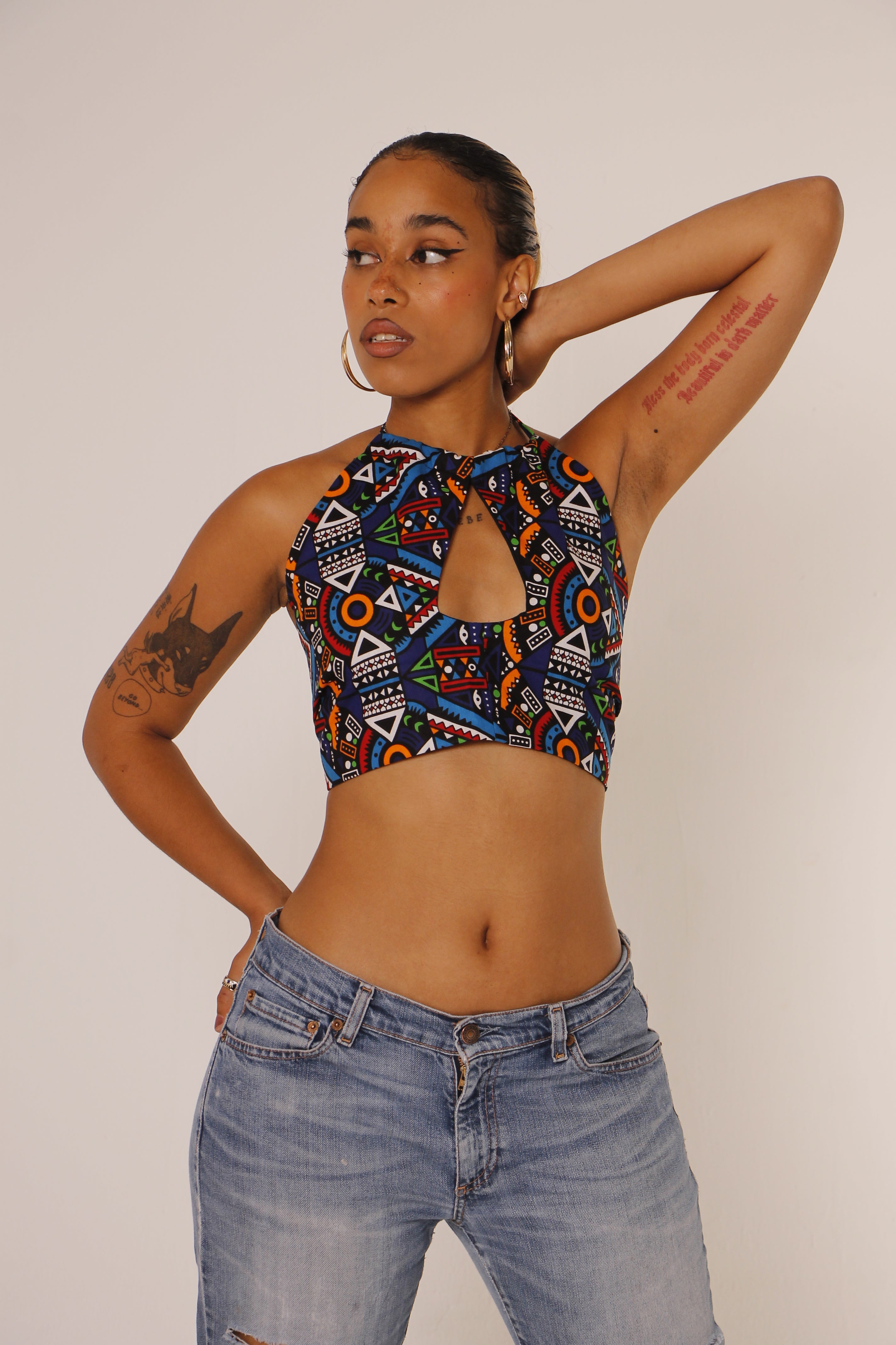 El Top Halter Azteca Riri